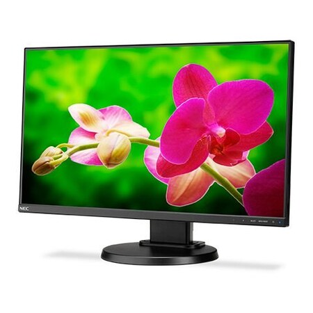 Nec 24Inch Narrow Bezel Desktop Monitor W/ Ips Panel, Integrated Speakers E242N-BK